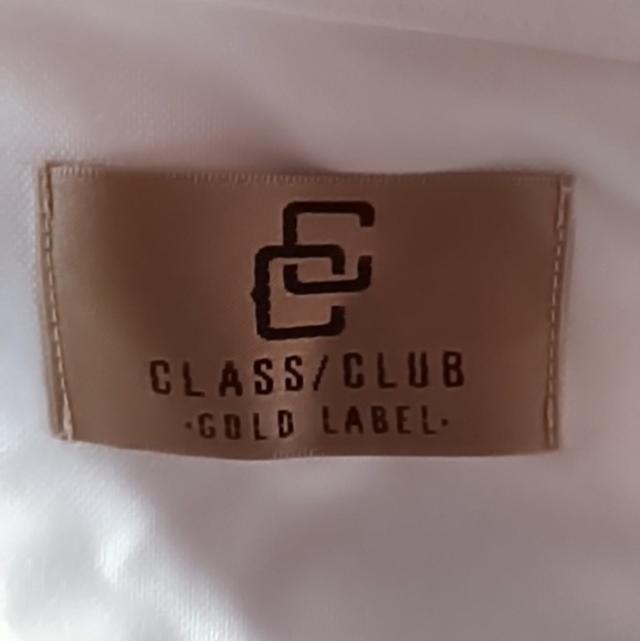 🛍️ BUNDLE ONLY 🛍️CLASS CLUB BOYS WHITE BUTTON DOWN SHIRT - Picture 3 of 5